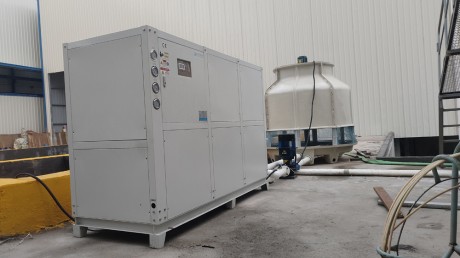 攪拌站冷水機安裝工程案例